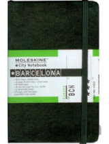 Moleskine CITY - malý zápisník Barcelona (čierny)