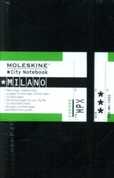 Moleskine CITY - malý zápisník Miláno (čierny)
