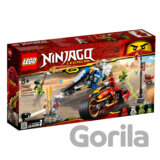 LEGO Ninjago 70667 Kaiova ozbrojená motorka a Zanov snežný skúter