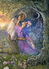 Josephine Wall: Love Between Dimensions IV