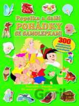 Popelka a další pohádky se samolepkami