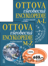 Ottova všeobecná encyklopedie ve dvou svazcích A - L, M - Ž