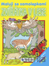Maluji se samolepkami: Zvířátka v lese