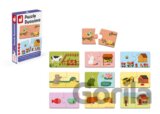 Puzzle Kto kde býva Duonimo
