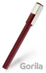 Moleskine - guličkové pero Plus (vínové)