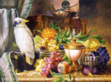 Kópia: "Still Life with Fruit and a Cockatoo"