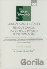 Sdružování občanů, Tiskový zákon, Svobodný přístup k informacím