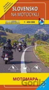 Slovensko na motocykli 1:450 000