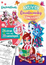 Enchantimals: aktivity, omalovánky, samolepky