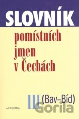 Slovník pomístních jmen v Čechách III