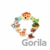 Príbehové puzzle - zlatovláska a tri medvede