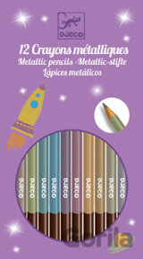Metalické farbičky (8 ks)