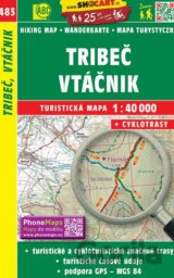 Tribeč, Vtáčnik 1:40 000