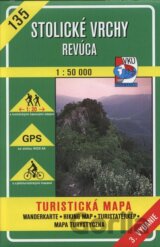 Stolické vrchy - Revúca - turistická mapa č. 135