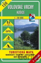 Volovské vrchy - Košice - turistická mapa č. 136