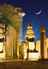 Chrám Luxor v noci, Egypt