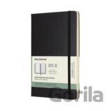 Moleskine – 18-mesačný plánovací diár čierny 2019/2020