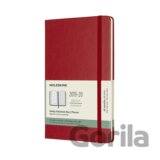 Moleskine – 18-mesačný plánovací diár červený 2019/2020