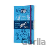 Moleskine – 18-mesačný plánovací diár modrý Alice's Adventures in Wonderland 2019/2020