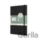 Moleskine – 12-mesačný Smart plánovací čierny diár paper tablet 2020