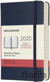 Moleskine – 12-mesačný modrý diár 2020