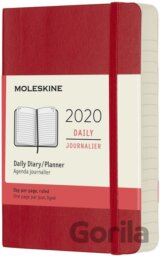Moleskine – 12-mesačný červený diár 2020