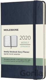 Moleskine – 12-mesačný modrý plánovací diár 2020