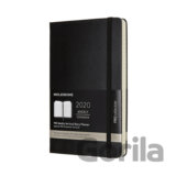 Moleskine – 12-mesačný čierny vertikálny diár 2020