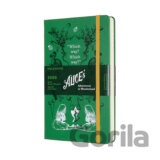 Moleskine – 12-mesačný diár zelený Alica v krajine zázrakov 2020