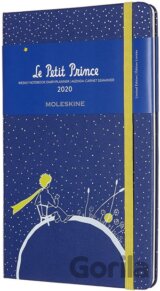 Moleskine – 12-mesačný plánovací diár modrý Le Petit Prince 2020