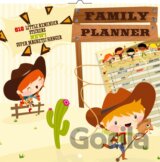 Family Planner Cowboys (816 little reminder stickers. Super magnetic hanger)