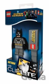 Lampička na čítanie LEGO DC Super Heroes Grey Batman