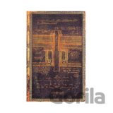 Paperblanks - diár Tesla, Sketch of a Turbine 2019/2020