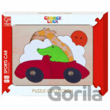 Vkladacie puzzle Športové auto