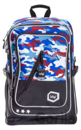 Školní batoh Baagl Cubic Army