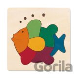 Vkladacie puzzle Dúhová rybka
