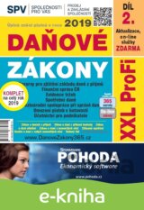 Daňové zákony 2019 ČR XXL ProFi (díl druhý, vydání 1.2)