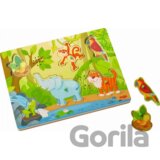 Vkladacie puzzle hudobné Džungľa