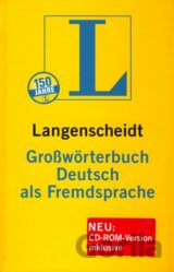 Langenscheidt Großwörterbuch Deutsch als Fremdsprache + CD-ROM