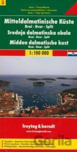 Mitteldalmatinische Küste 1:100 000