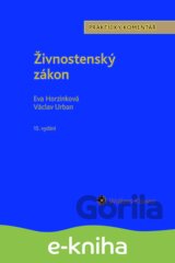 Živnostenský zákon. Praktický komentář - 15. vydání