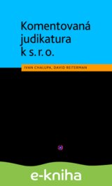 Komentovaná judikatura k s. r. o.