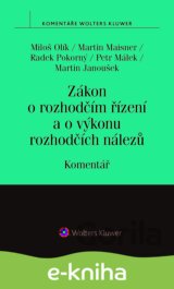 Zákon o rozhodčím řízení (č. 216/1994 Sb.), 2. vyd. - komentář