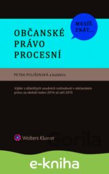 Musíš znát... Občanské právo procesní