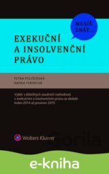 Musíš znát... Exekuční a insolvenční právo