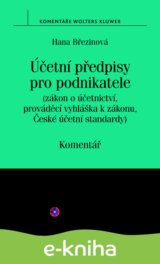 Účetní předpisy pro podnikatele