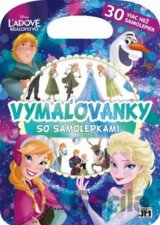 Ľadové kráľovstvo: Vymaľovanky so samolepkami
