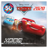 Poznámkový nástěnný kalendář Disney Pixar Cars 2020