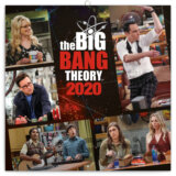 Poznámkový nástěnný kalendář The Big Bang Theory 2020