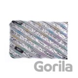 Zipit Metallic veľký peračník / puzdro Silver